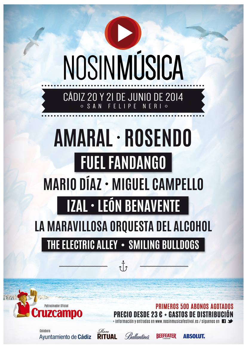 20-21/06/2014 – Cádiz (No Sin Música Festival)