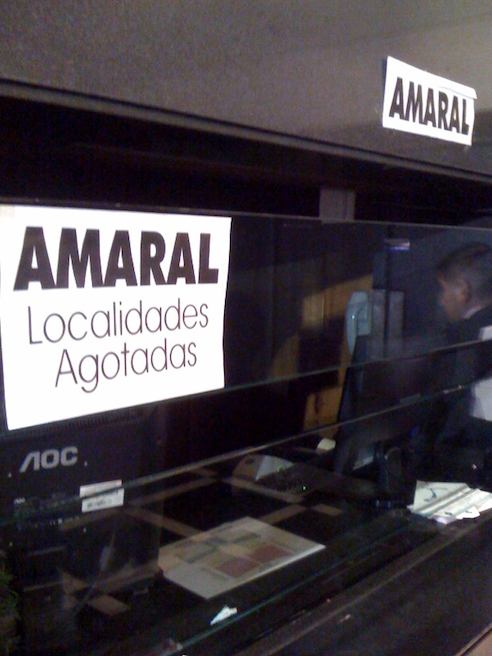 Amaral En Chile: Avalancha De Peticiones De Entradas