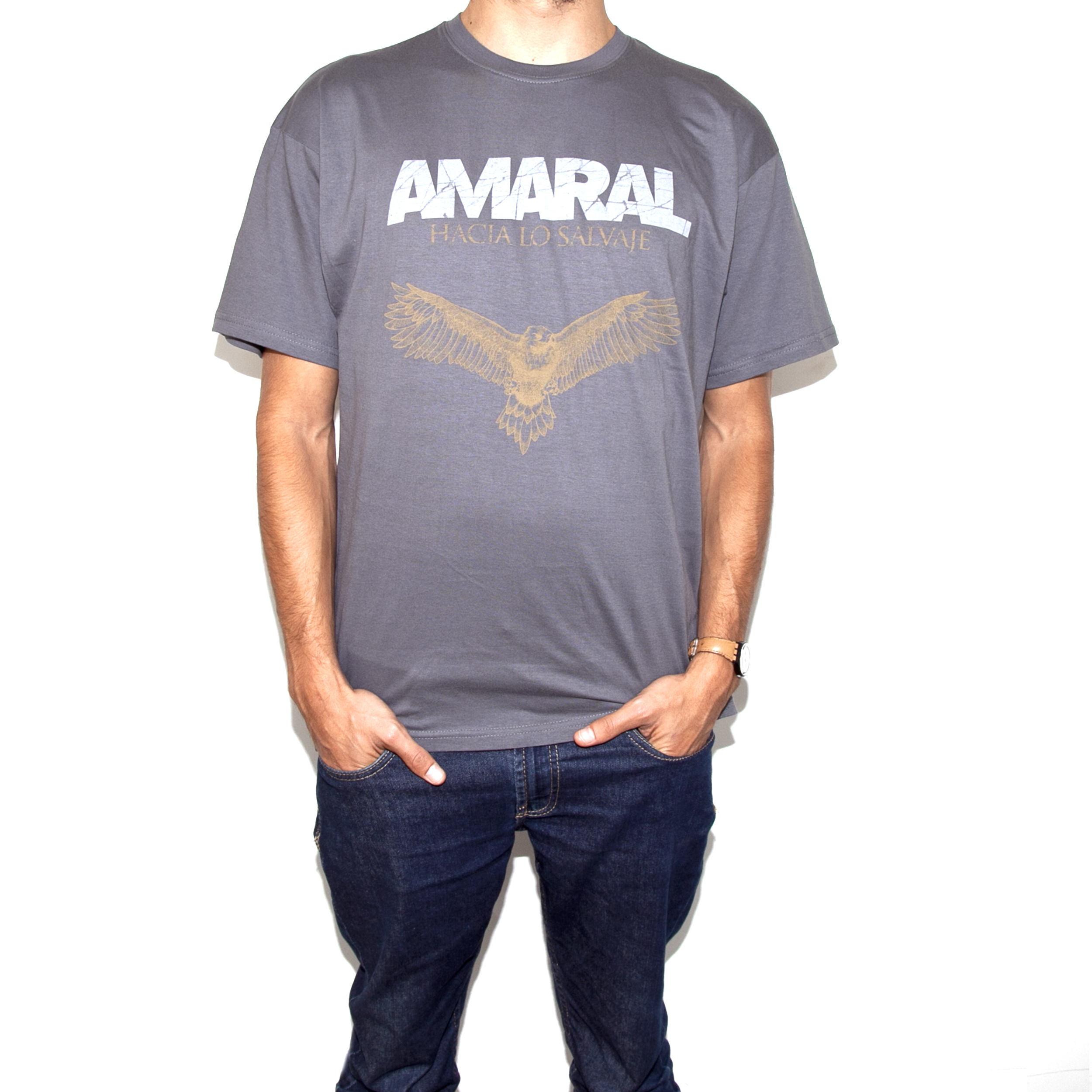 Camiseta Águila - Gris