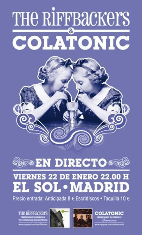 Colatonics Y Riffbakers, En La Sala Sol