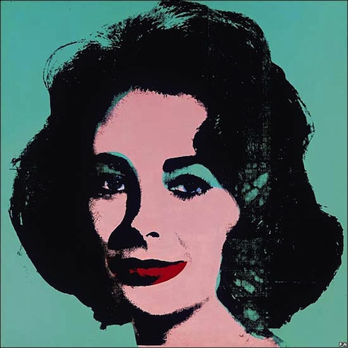 Liz Taylor Warhol 492